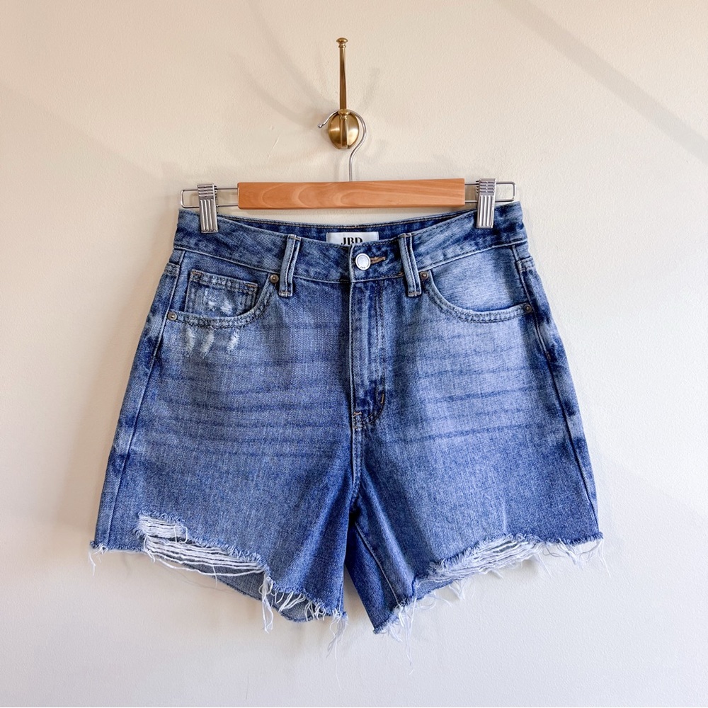 Just Black Denim Shorts